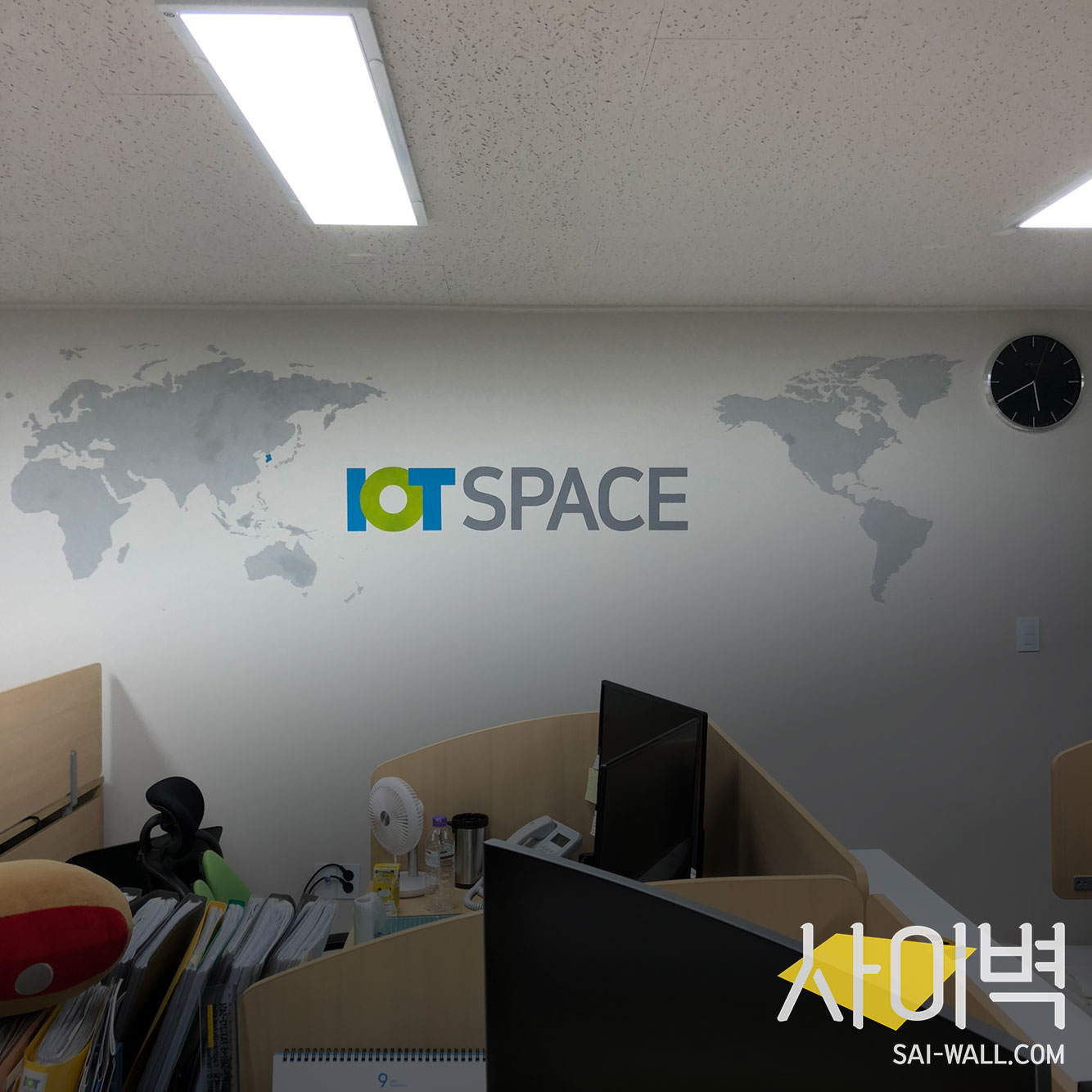 아이오티스페이스 사무실벽화 벽화 시공 사진 18